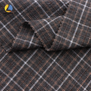 Nuovo stile poliestere-cotone a righe Plaid tessuto per <span class=keywords><strong>camicia</strong></span> traspirante e comodo tessuto <span class=keywords><strong>Seersucker</strong></span> tinto in filo per pantaloni - Product Image 6