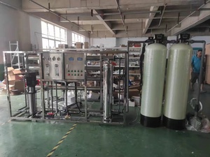 Système de filtration d'eau <span class=keywords><strong>pour</strong></span> usine de potabilisation, osmoseur, machine de purification d'eau de 300 litres par heure, osmose inverse Big - Product Image 3