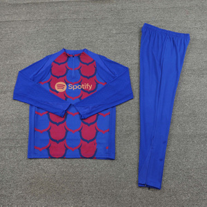 Maillot de football de Barcelone <span class=keywords><strong>Spotify</strong></span>, version thaïlandaise, club de la ligue espagnole, respirant et anti-transpiration, unisexe - Product Image 5