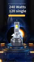 Bombilla LED H1 para Faros Delanteros, Refrigeración por Doble Tubo de Cobre, Reemplazo Directo para Lámparas de Vehículos BMW X4 F26