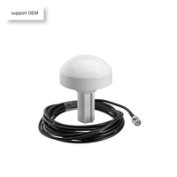 Antenne GPS GNSS marine 28dBi, amplificateur de signal actif à gain élevé, antenne champignon pour la navigation maritime, compatible avec Garmin