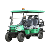 Voiturette de golf tout-terrain WELIFTRICH à essence, moteur 4 temps, châssis en acier surélevé, frein à disque, 4+2 places, 6 sièges