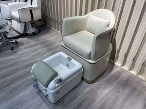 Sillones de Pedicura de Lujo para Salón de Belleza, con Spa para Pies, Cómodos, sin Plomería, Muebles para Salón - Product Image 5