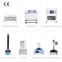 Probador de sellado térmico de bolsas de embalaje completamente automático/probador de sellado térmico multipunto de laboratorio máquina de prueba inteligente