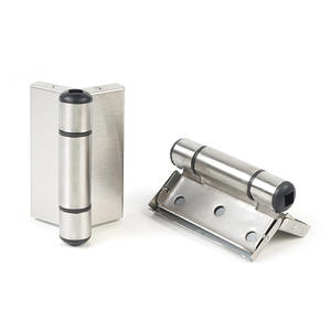 Componente de herraje para mamparas de baño de acero inoxidable 201 con bisagra cuadrada - Product Image 1