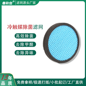 Filtre purificateur d'air Green Innovation LHC-523130 Catalyseur froid Efficacité 99,99 % Forme ronde - Product Image 5