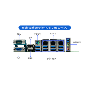 Placa Base Industrial JWIPC H510 ATX, Placa Base Industrial Pcba H510 - Product Image 2