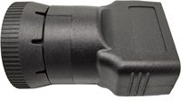 Adaptateur Auto J1939 vers OBD 2 Type 1 Conducteur en cuivre isolé PVC Noir