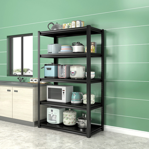 Morgie Venta caliente garaje casa almacén de hierro de metal rack sin tornillos blanco estantes de almacenamiento - Product Image 6