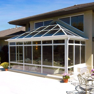 Solariums en verre, toit en verre, chambre solaire photovoltaïque, maisons préfabriquées, Triangle, vente à <span class=keywords><strong>prix</strong></span> compétitif - Product Image 2