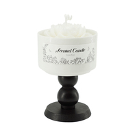 Porte-bougie floral, aromathérapie, coffret cadeau personnalisé avec parfum de thé fruité, parfum naturel pour homme, usage quotidien