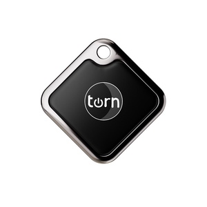 애플 글로벌 로케이터 애완동물 목걸이 어린이 오토바이 분실 방지 추적기 에어태그 분실 방지 장치 ABS 인조 가죽 모델 - Product Image 1