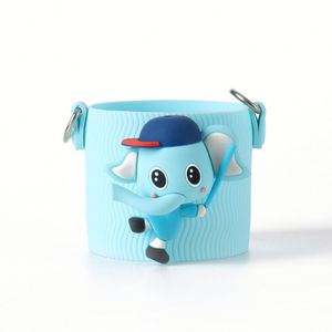 Funda Aislante de Silicona para Vasos de Agua, Funda Completa de Plástico para Vasos de Leche y Té, Funda para Vasos Infantiles - Product Image 4