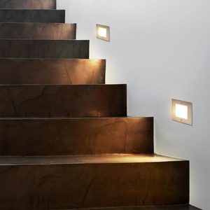 1 applique murale Led encastrée en aluminium, Design moderne, luminaire d'intérieur, idéal pour des escaliers ou un coin - Product Image 6