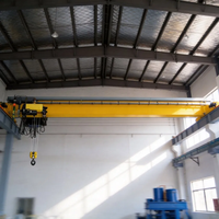 Pont roulant monopoutre de 5 tonnes avec palan électrique pour entrepôt intérieur, équipement de levage industriel