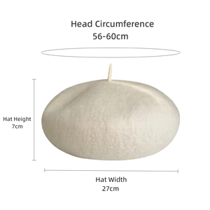 قبعة بريطانية عصرية جديدة بتصميم أوروبي وأمريكي عتيق مزينة بالزهور للسيدات - Product Image 3