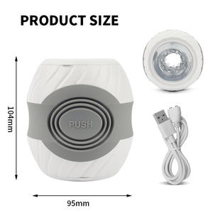 เครื่องช่วยสำเร็จความใคร่ชายแบบหมุนดูดอัตโนมัติ 7 ระดับความถี่ สำหรับผู้ใหญ่ - Product Image 5