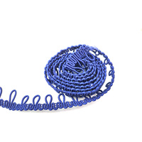 Fabricant professionnel pour le cordon élastique rond doux de boucle de bouton