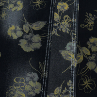 Jupe et Blouse en Denim Imprimé Floral Écologique pour Femmes et Filles, Style Féminin et Romantique, Personnalisable, 300M OEM