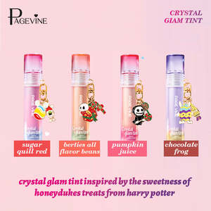 Teinte à lèvres vegan longue tenue brillante avec logo personnalisé, gloss à lèvres de haute qualité avec effet pailleté, maquillage en gel transparent - Product Image 1