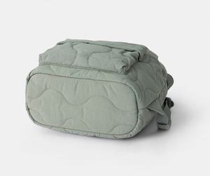 <b>Mini</b> Quilted Backpack for Women, Lightweight Travel Gym <b>Bag</b>, Hiker Pack Drawstring Padding Backpacks, Puffer Travel <b>Bag</b> - Product Image 3