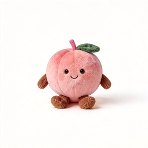 Juguete de Peluche de Durazno Adorable al por Mayor, Peluche Suave de Fruta para Regalos Infantiles, Peluche de Durazno Personalizado, Fruta de Peluche Adorable para Niños - Product Image 6