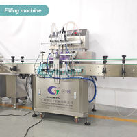 Machine de remplissage automatique Guanyu haute productivité 100-1000 ml pour détergent, lotion, crème, liquide, poudre et produits chimiques en bouteilles en verre
