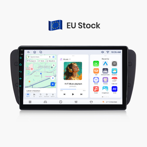 Radio para Auto Junsun de 9 Pulgadas con Carplay y Android Auto para Seat Ibiza 6j 2009-2010, Reproductor de DVD, Unidad Principal, Pantalla para Auto, WiFi, Multimedia - Product Image 1