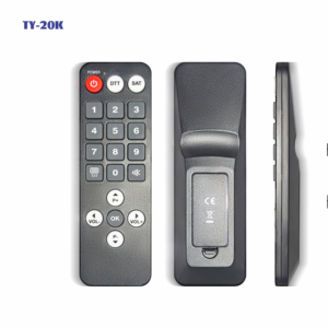 Control Remoto Inalámbrico IR para TV con Botones Grandes, Marca <span class=keywords><strong>Telesystem</strong></span> Original, Funciona con Pilas AAA, Plástico, Certificado ROHS, 1 Año de Garantía, Electrodomésticos - Product Image 1