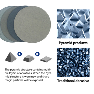 Esponja <span class=keywords><strong>de</strong></span> Lijado <span class=keywords><strong>de</strong></span> Óxido <span class=keywords><strong>de</strong></span> Aluminio <span class=keywords><strong>de</strong></span> Alta Eficiencia y Estructura Piramidal <span class=keywords><strong>de</strong></span> Grano 5000, 150 mm, para Pulir Teléfonos y Automóviles - Product Image 6