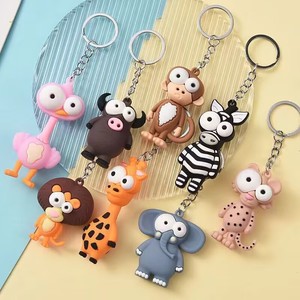 CHENXI Portachiavi in Gomma Impermeabile con Simpatici Animali Cartoon Pokémon, Ciondolo per Auto, Accessorio per Borsa e Telefono - Product Image 3