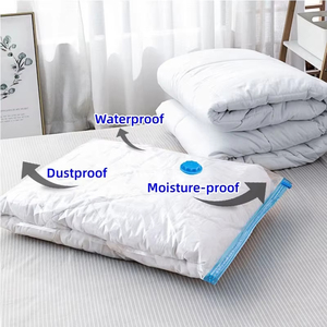 省スペースジッパー再利用可能基本ジャンボ圧縮収納バッグ衣類Vaccumキュービックエコフレンドリー収納バッグ - Product Image 2