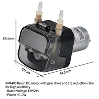 Kamoer KPK400 pompe péristaltique à 3 rouleaux nouveau style avec débit 260-400 ml/min 12V/24V sans balais basse pression OEM personnalisable