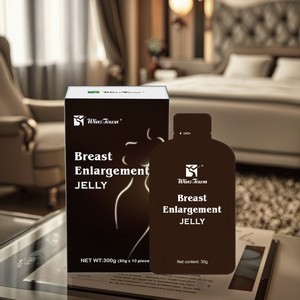 छाती की दृढ़ता और आकार समर्थन के लिए महिलाओं के स्तन वृद्धि जेली पूरक 300 जी 10 पैक के प्राकृतिक हर्बल फॉर्मूला - Product Image 1
