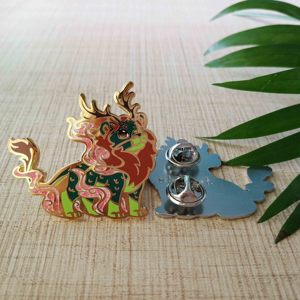 Venta caliente de personaje de dibujos animados Tigre pin de solapa <span class=keywords><strong>suministros</strong></span> - Product Image 4