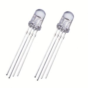 La vente RVB a mené la puce commune de l'anode 10mm 8mm 5mm de cathode de diodes du rond 4 bornes LED - Product Image 1