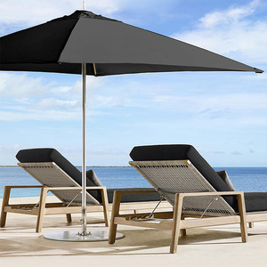 Resort Hotel piscina sedia a <span class=keywords><strong>sdraio</strong></span> impermeabile in legno di Teak Rattan <span class=keywords><strong>sdraio</strong></span> spiaggia Chaise <span class=keywords><strong>sdraio</strong></span> all'aperto lettino - Product Image 1