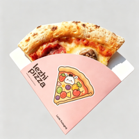 Emballage personnalisé en papier pour crêpes, cornets jetables, boîte à churros, emballage pour frites, support en papier pour gaufres glacées