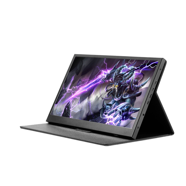 OSCY 1080p Gaming Full HD IPS Portable Monitor 13.3 Inch Type-C USB Battery for Laptop PC 60Hz Refresh Rate 6ms Response Time