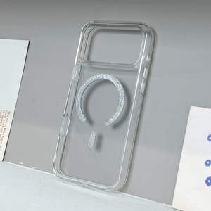 <span class=keywords><strong>Funda</strong></span> para iPhone 17 16 15 14 Pro Max, Material Bayer Antiamarilleo, Cubierta Magnética, Protector de Lente de Cámara, Envío Rápido - Product Image 5