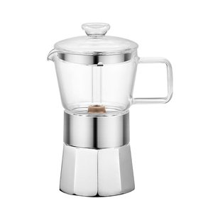 Cafetera exprés de alta calidad vendedora caliente Cafetera italiana Moka Cafetera - Product Image 1