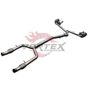 Vortex Direct Bolt-on Stainless Steel Valved Performance Exhaust for Mercedes-AMG C43 W205 V6 Biturbo 2-Year Warranty - Product Image 5