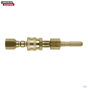 Lincoln Electric AD1230 Wire Guide Connector Copper <b>Plug</b> In Welding <b>Adapter</b> 1.2mm 1.6mm 3.2mm 4.0mm 5.6mm - Product Image 3