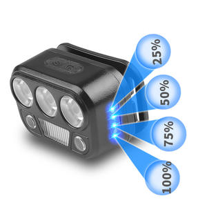 Lampe frontale LED XTE, 3 modes, rechargeable, éclairage extérieur portable avec avertissement de lumière rouge pour la randonnée et le camping - Product Image 5