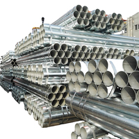 Tubería de Acero Galvanizado por Inmersión en Caliente de 2 Pulgadas, 4 Pulgadas, 40 mm, Técnica ERW, Longitud de 6 m, Servicio de Soldadura para Estructuras de la Industria de la Construcción