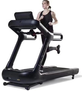 वाणिज्यिक जिम फिटनेस <span class=keywords><strong>Motorised</strong></span> एलसीडी मॉनिटर के साथ मशीन चल रहा Treadmills - Product Image 5