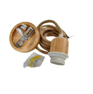 Trang Trí Mặt Dây Chuyền Đèn Kit Vít Phong Cách Gỗ Trần Rose Ánh Sáng Chủ 3M Cáp AC 165-265V 2-Năm Bảo Hành E26/E27 Cơ Sở Bóng Đèn - Product Image 4