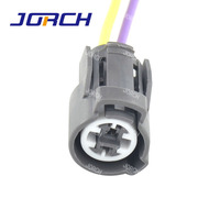 Konektor 2 Pin Tahan Air untuk Kabel Otomotif 6189-0156 DJ70230F-2.2-21