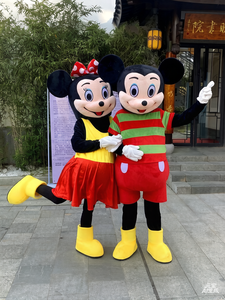 Nouveau Costume Gonflable <span class=keywords><strong>Mickey</strong></span> Mouse Adulte Thème Cheval Année 2026 Mascotte de Dessin Animé TikTok Viral Spectacle Scénique Fête Marque Feiya - Product Image 6