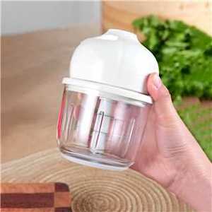 Presse-ail électrique Ningbo, mini robot culinaire, moteur 360, alimenté par batterie, portable, pour viande, légumes, aliments pour bébés - Product Image 3